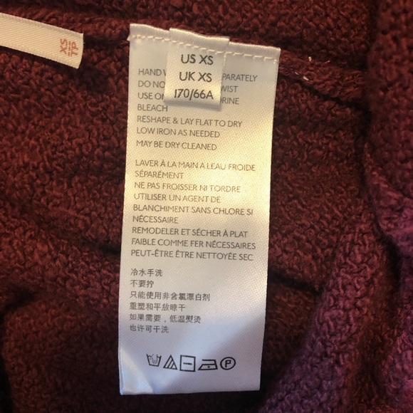 SOLD✨FREE PEOPLE Harper Set Pretty Berry Sweater Pants - Picture 14 of 14